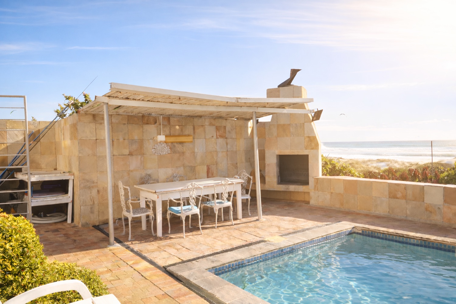 Pool Room bathroom or interior detail